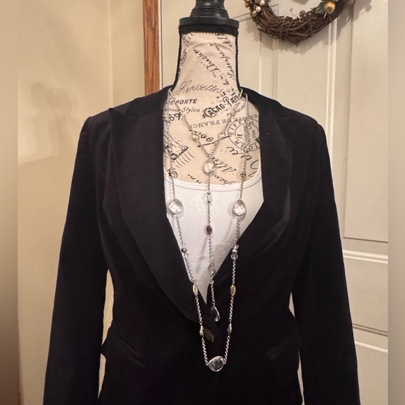 WHBM 18 inch silver and gold detail with multi- strands and crystals necklace!! - Picture 3 of 7